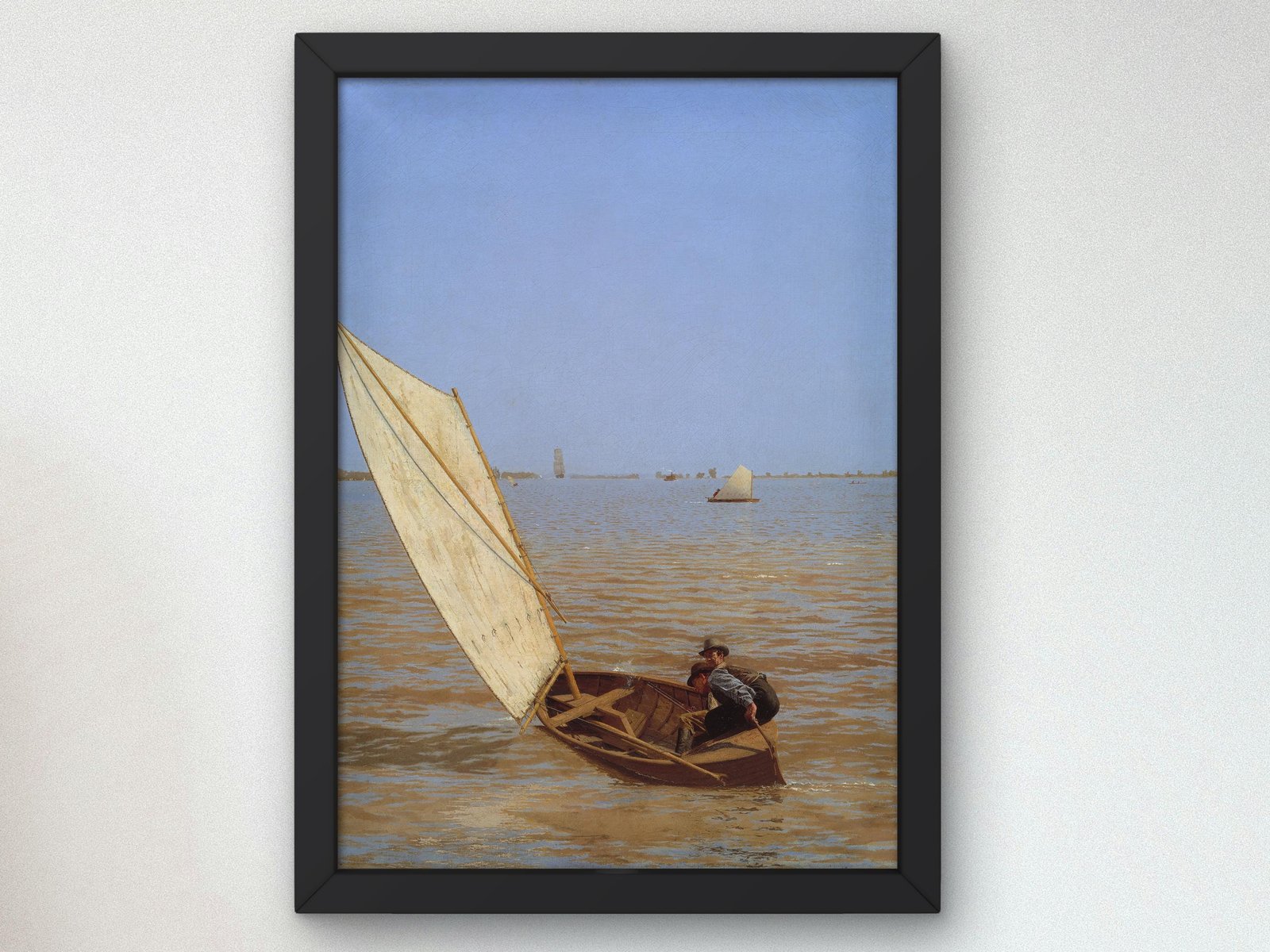 Starting Out After Rail by Thomas Eakins, 1874, Realism and Naturalism, fine art print