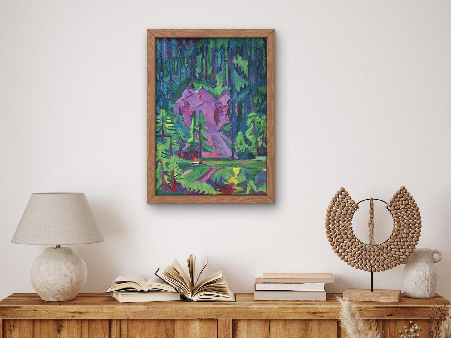 Steinbruch bei Wildboden by Ernst Ludwig Kirchner, 1917, Expressionism and Fauvism, fine art print