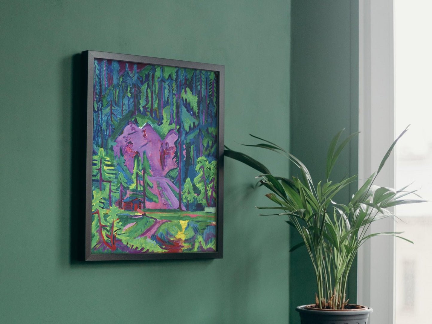 Steinbruch bei Wildboden by Ernst Ludwig Kirchner, 1917, Expressionism and Fauvism, fine art print