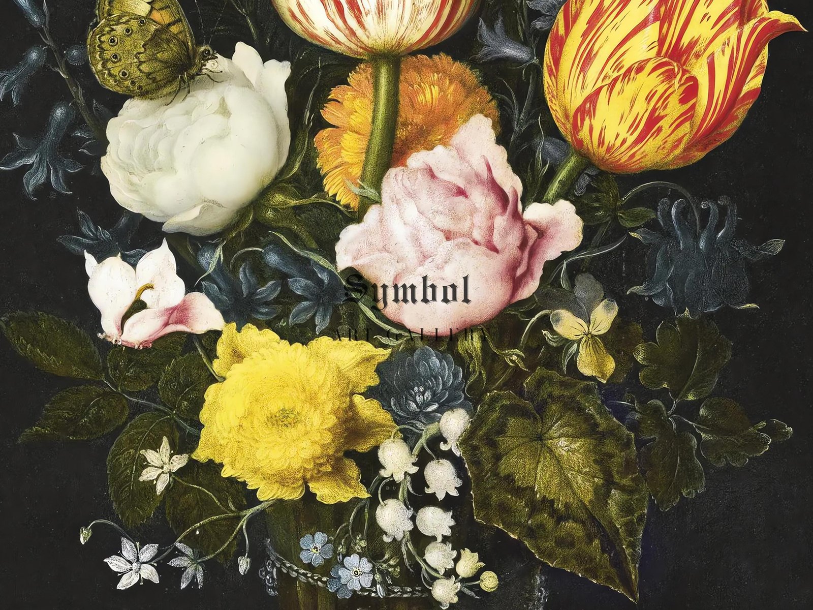 Still Life of Flowers by Ambrosius Bosschaert the Elder, 1619, Baroque and Chiaroscuro, fine art print