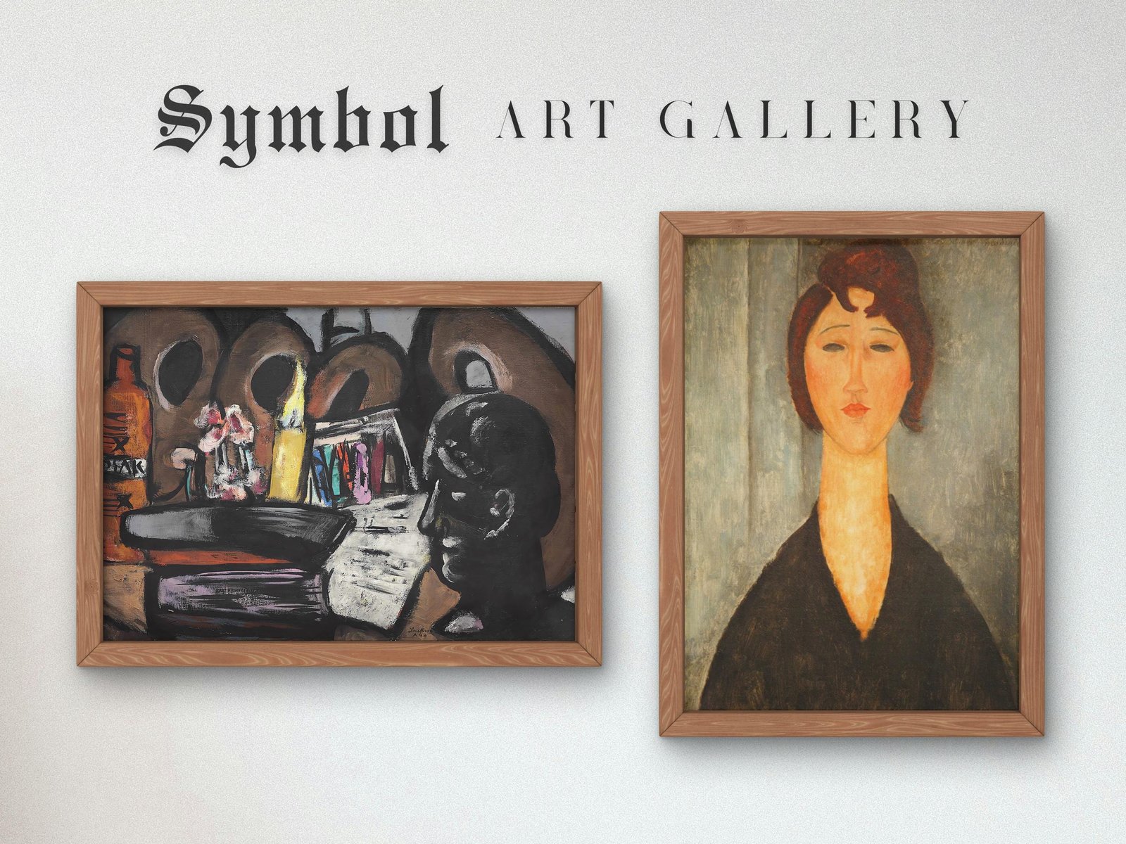 Still Life with Palettes by Max Beckmann, 1944, Expressionism and Fauvism, fine art print