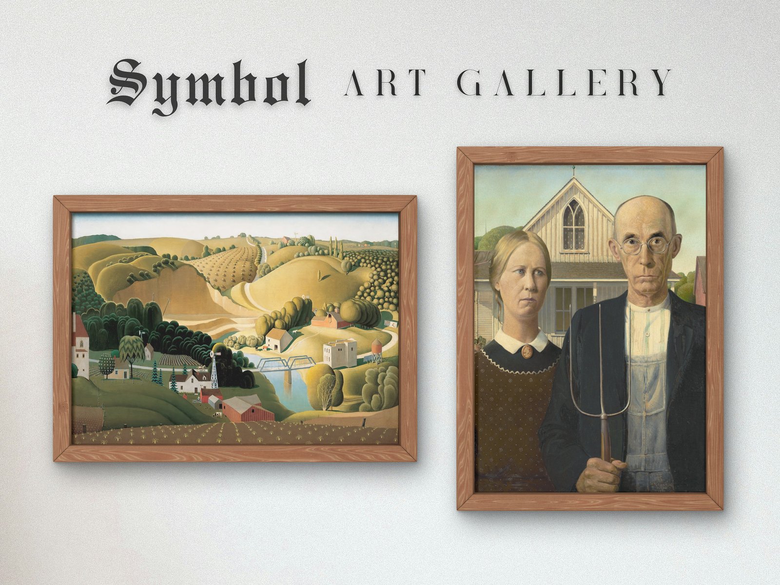 Stone City Iowa by Grant Wood, 1930, Art Deco and American Modernism, fine art print