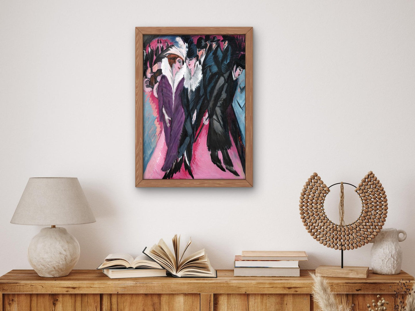 Street Berlin by Ernst Ludwig Kirchner, 1913, Expressionism and Fauvism, fine art print
