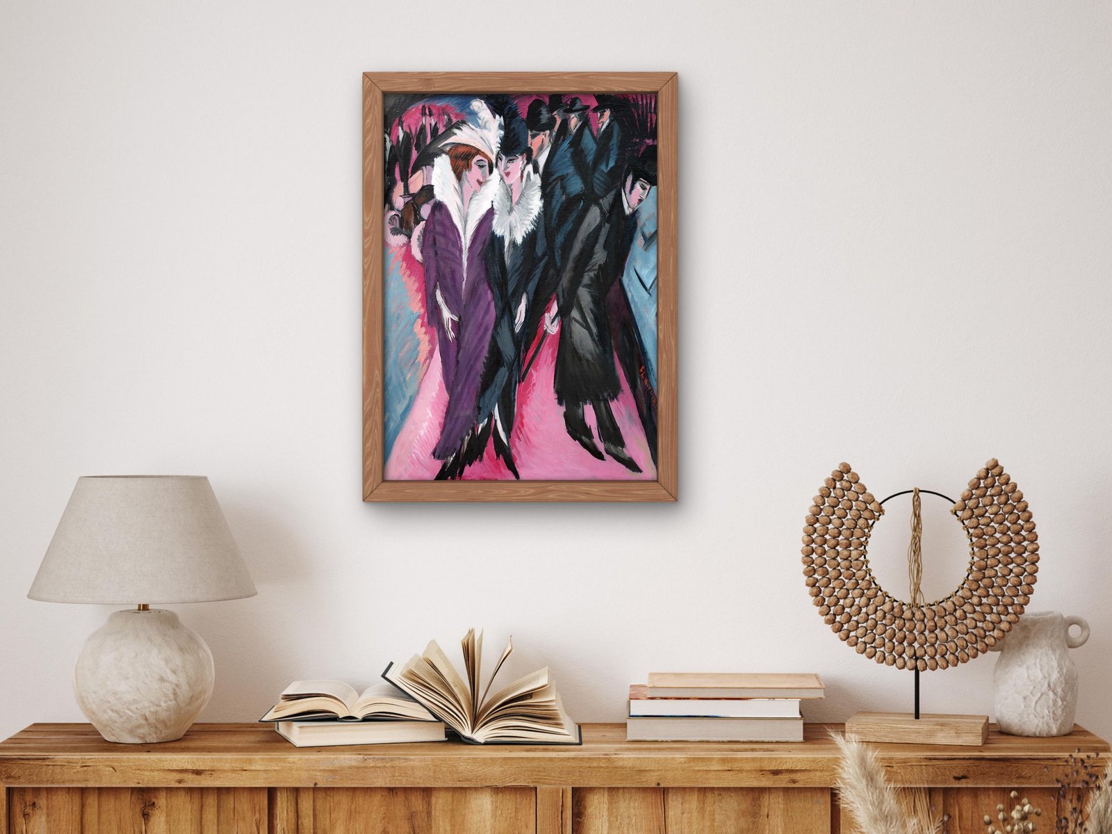Street Berlin by Ernst Ludwig Kirchner, 1913, Expressionism and Fauvism, fine art print