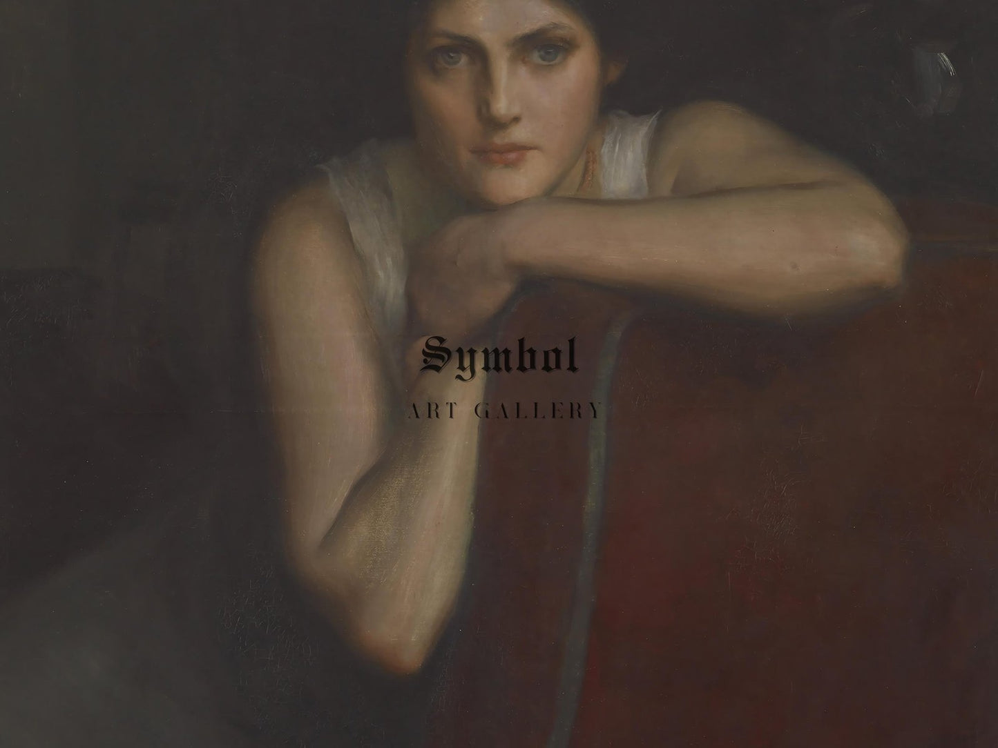 Study of Juliette by Julius LeBlanc Stewart, 1905, Art Deco and American Modernism, fine art print