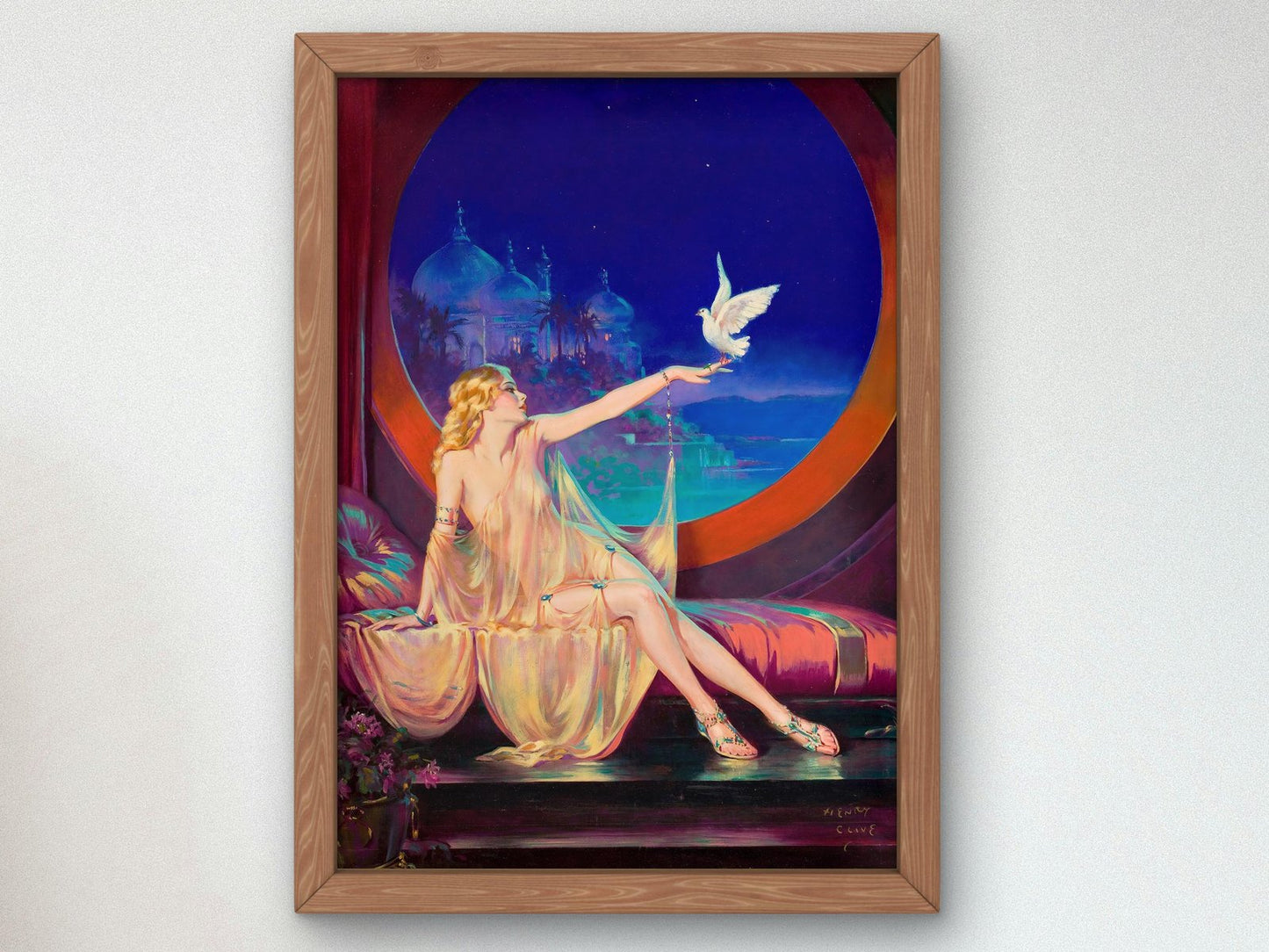 Sultana by Henry Clive, 1925, Art Deco and American Modernism, fine art print