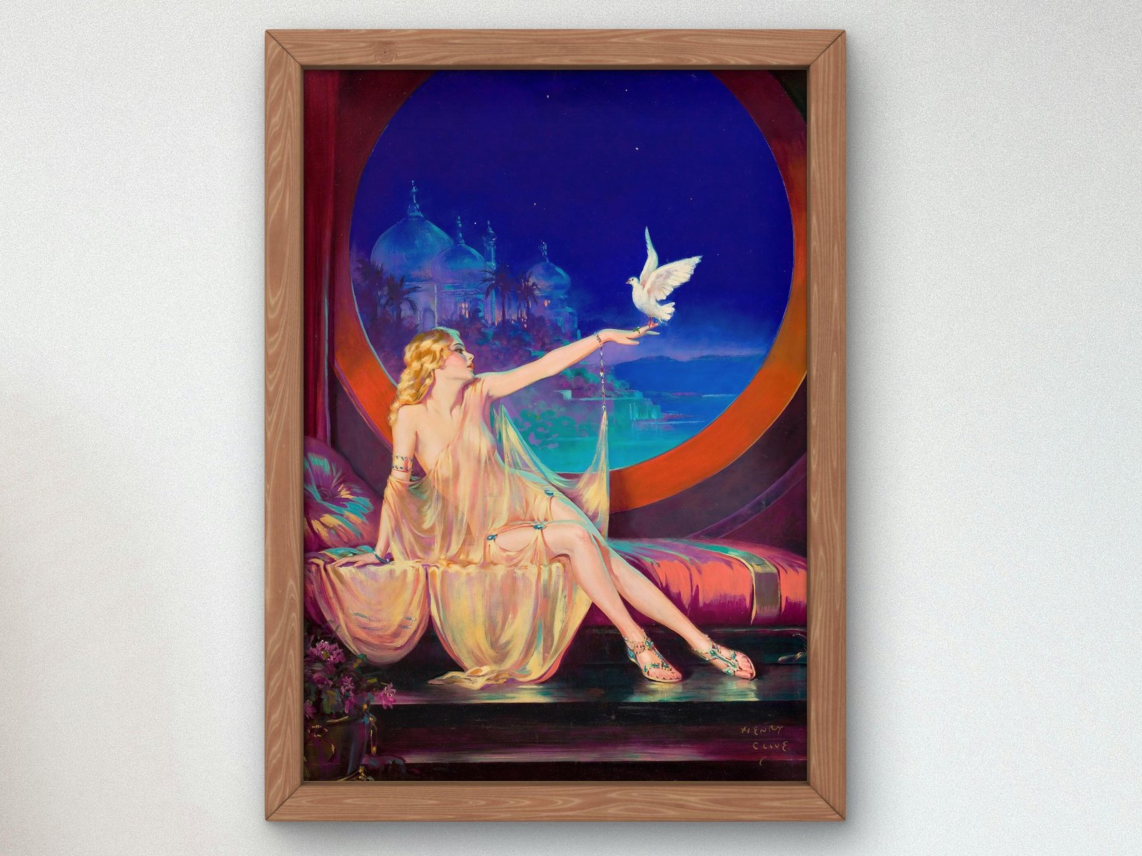 Sultana by Henry Clive, 1925, Art Deco and American Modernism, fine art print