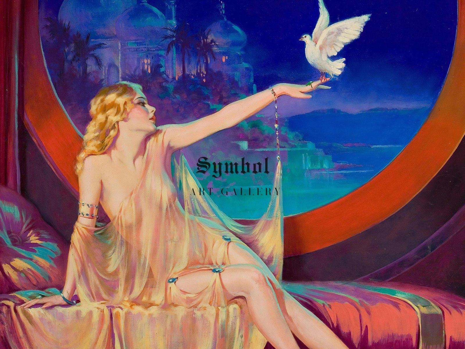 Sultana by Henry Clive, 1925, Art Deco and American Modernism, fine art print
