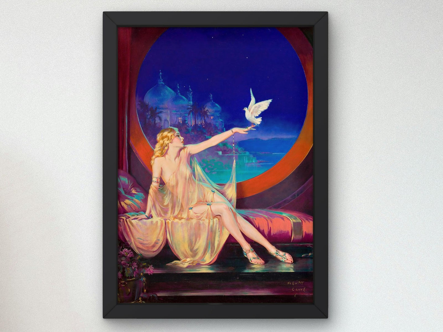 Sultana by Henry Clive, 1925, Art Deco and American Modernism, fine art print