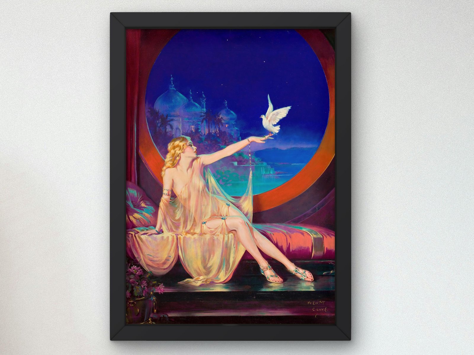 Sultana by Henry Clive, 1925, Art Deco and American Modernism, fine art print