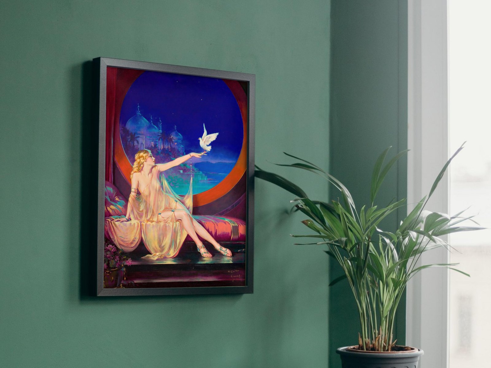 Sultana by Henry Clive, 1925, Art Deco and American Modernism, fine art print