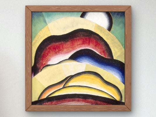 Sunrise by Arthur Dove, 1924, American Modernism, fine art print