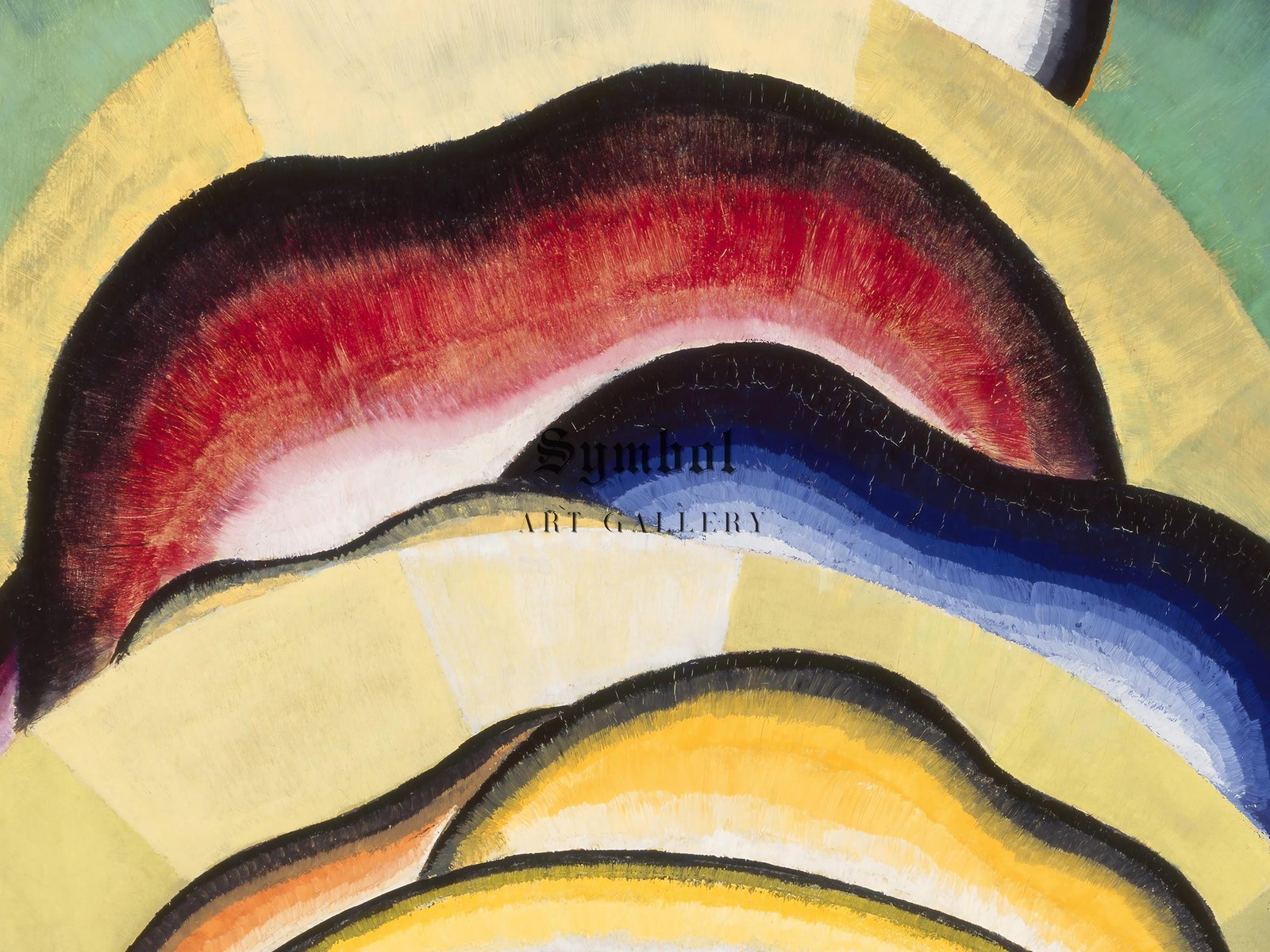 Sunrise by Arthur Dove, 1924, American Modernism, fine art print