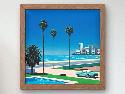 Sunshine Reggae by Hiroshi Nagai, 1986, Vintage Ads and Posters, fine art print
