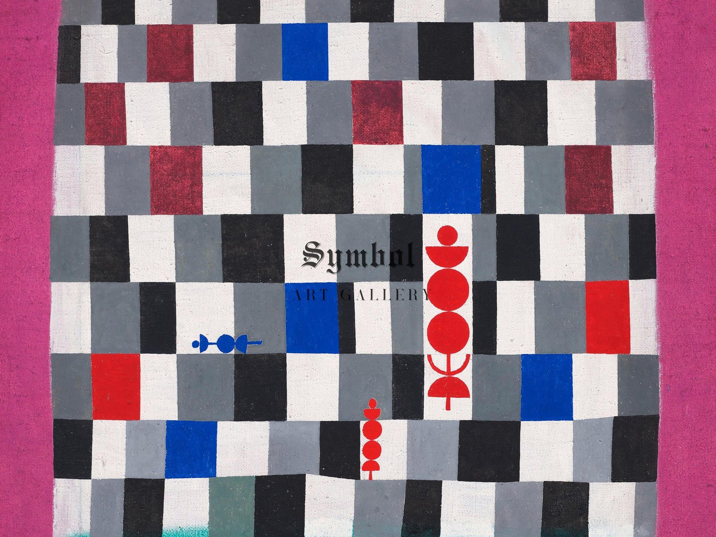 Super Chess by Paul Klee, 1937, Cubism and Abstract Art, fine art print