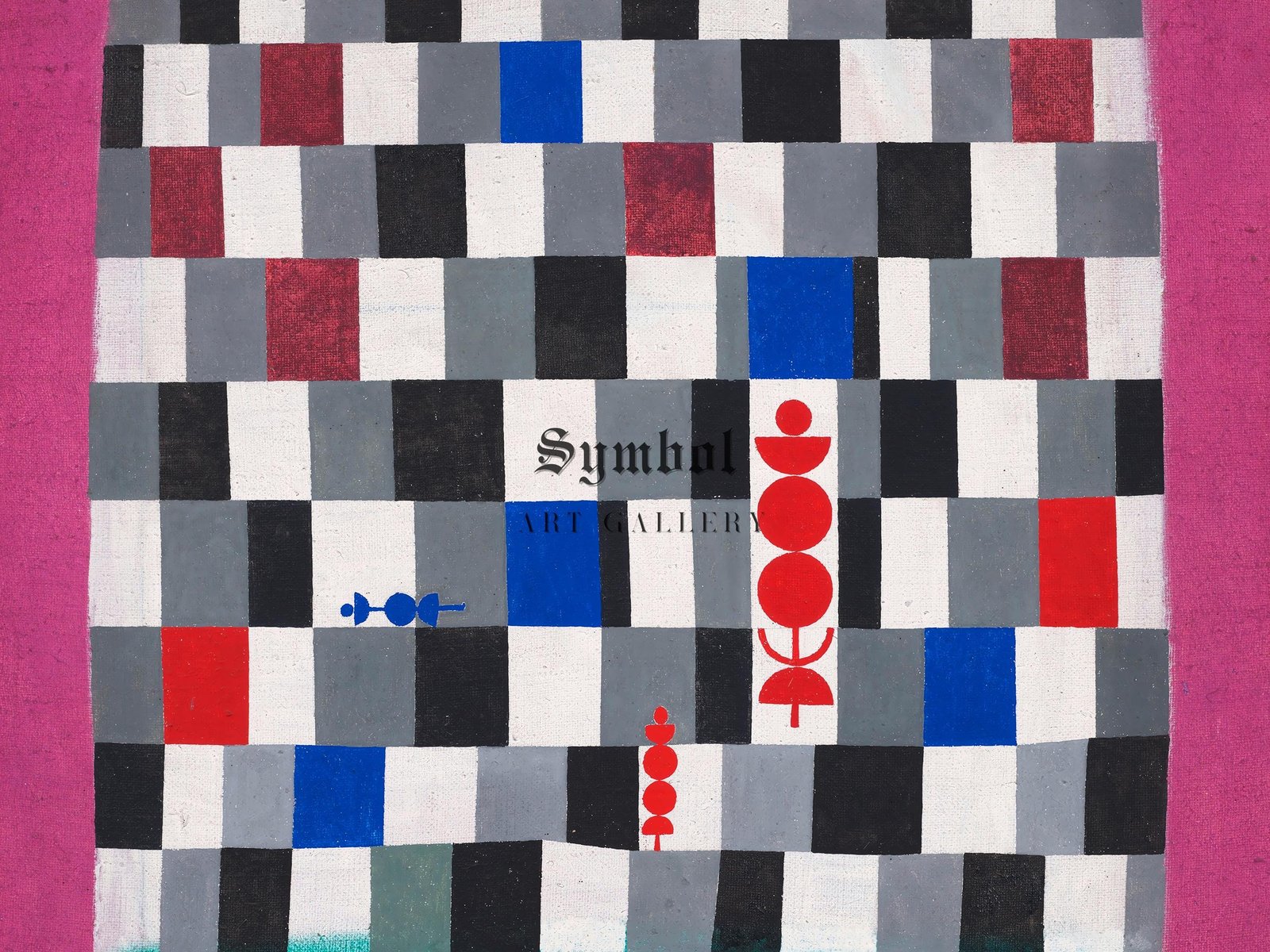 Super Chess by Paul Klee, 1937, Cubism and Abstract Art, fine art print