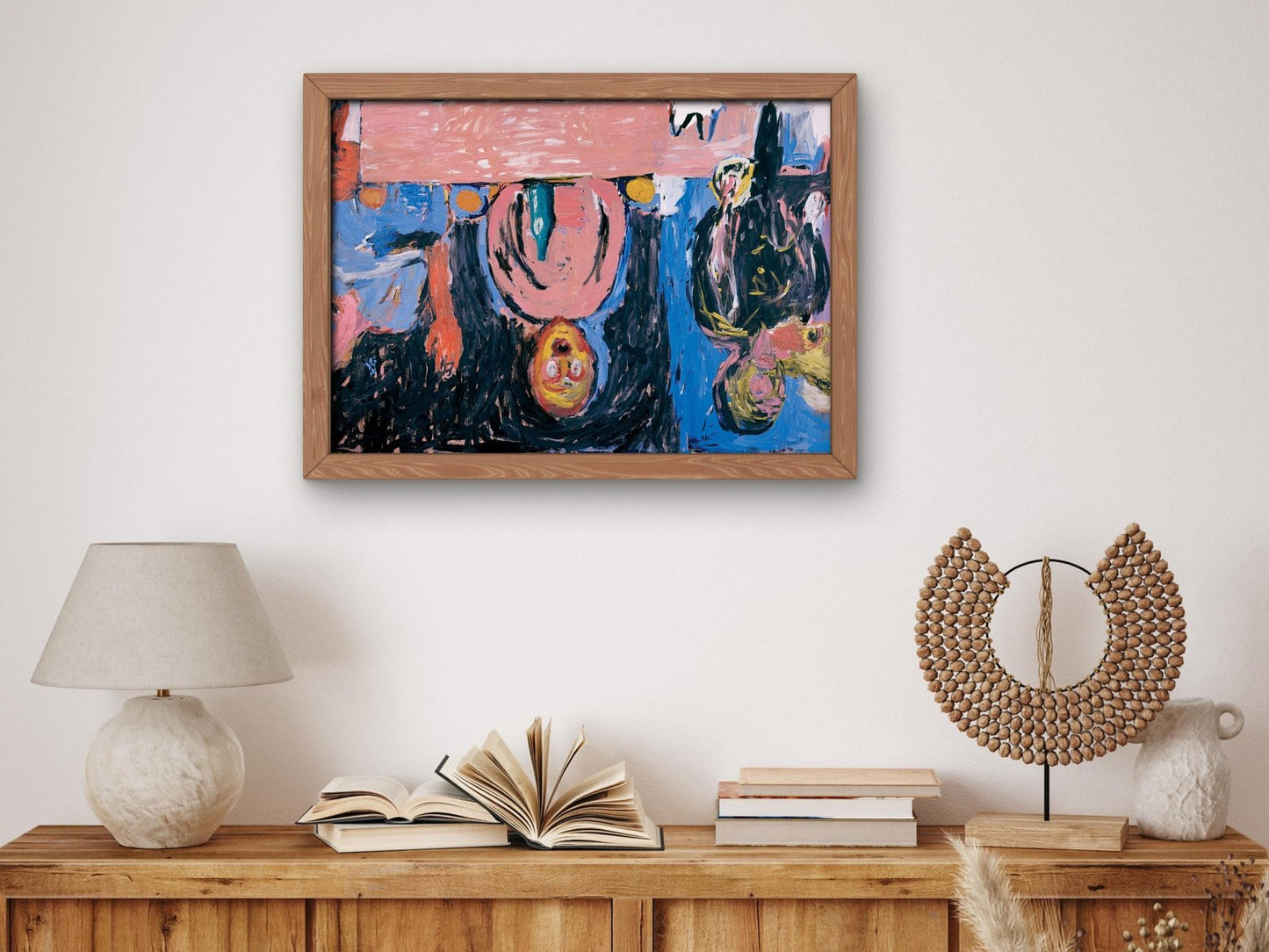 Supper in Dresden by Georg Baselitz, 1983, Expressionism and Fauvism, fine art print