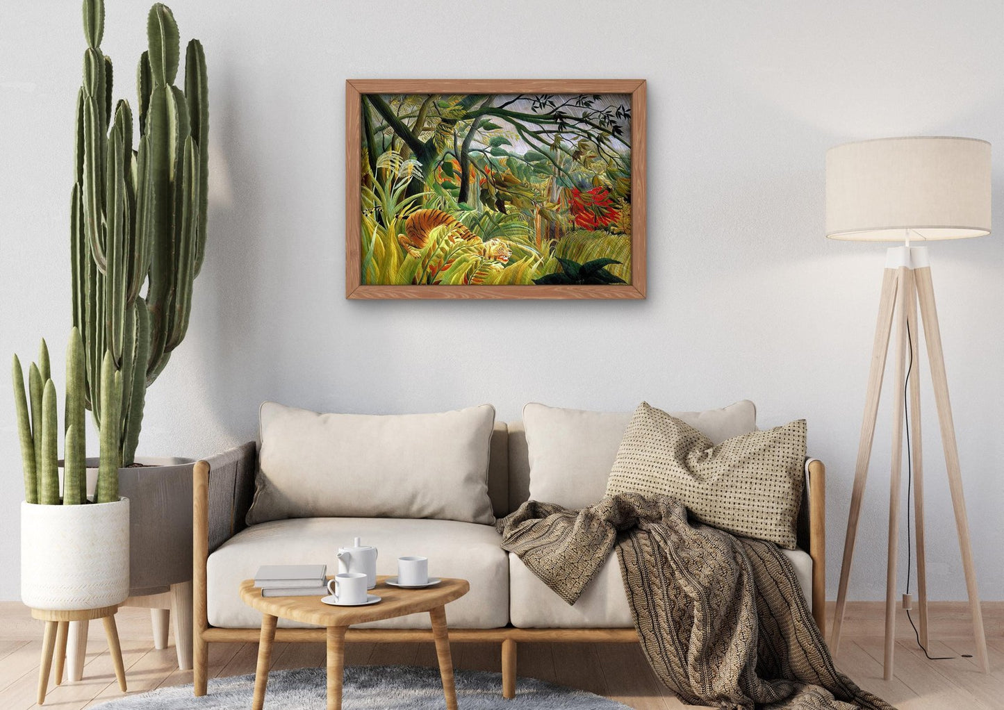 Surpris by Henri Rousseau, 1891, Post-Impressionism, fine art print