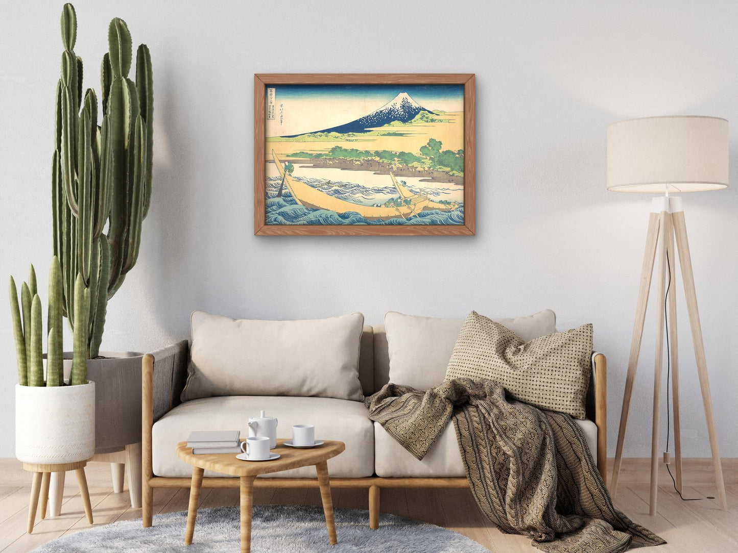 Tago Bay near Ejiri on the Tokaido by Hokusai, 1832, Japanese Woodblock Prints, fine art print