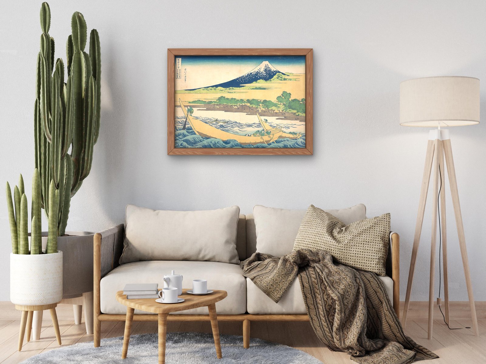 Tago Bay near Ejiri on the Tokaido by Hokusai, 1832, Japanese Woodblock Prints, fine art print