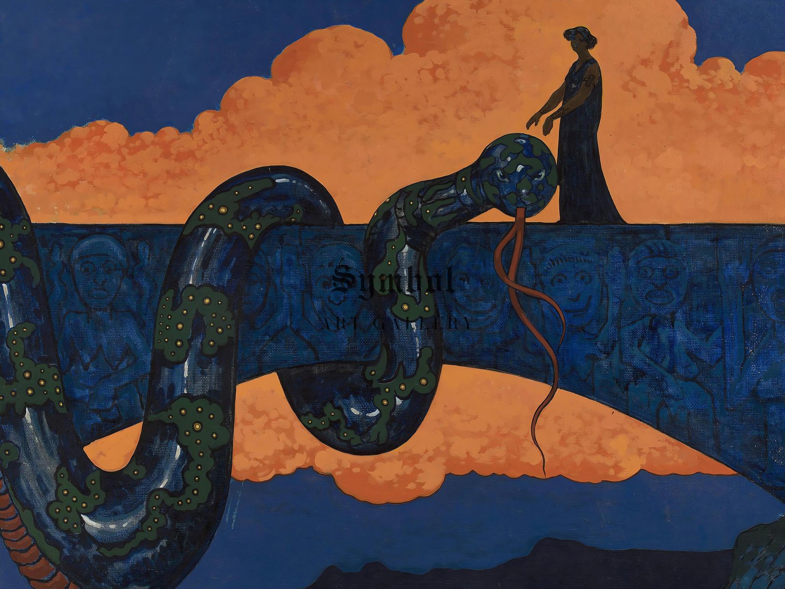 Tamed by Marian Wawrzeniecki, 1910, Expressionism and Fauvism, fine art print