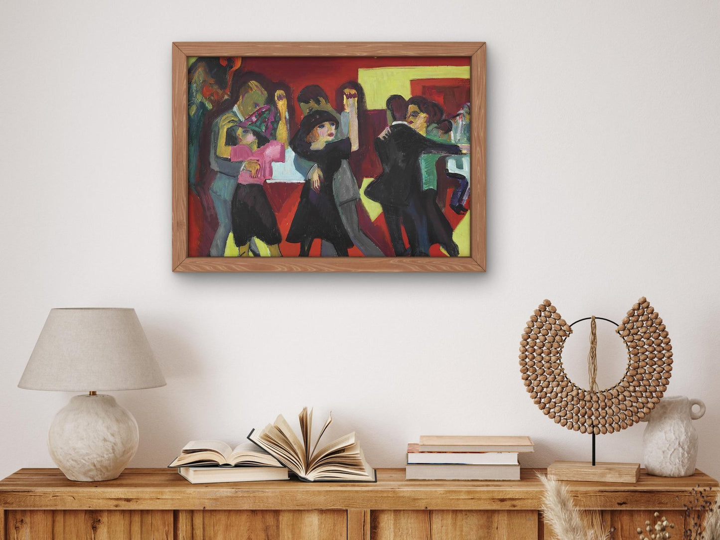 Tangotee by Ernst Ludwig Kirchner, 1927, Expressionism and Fauvism, fine art print