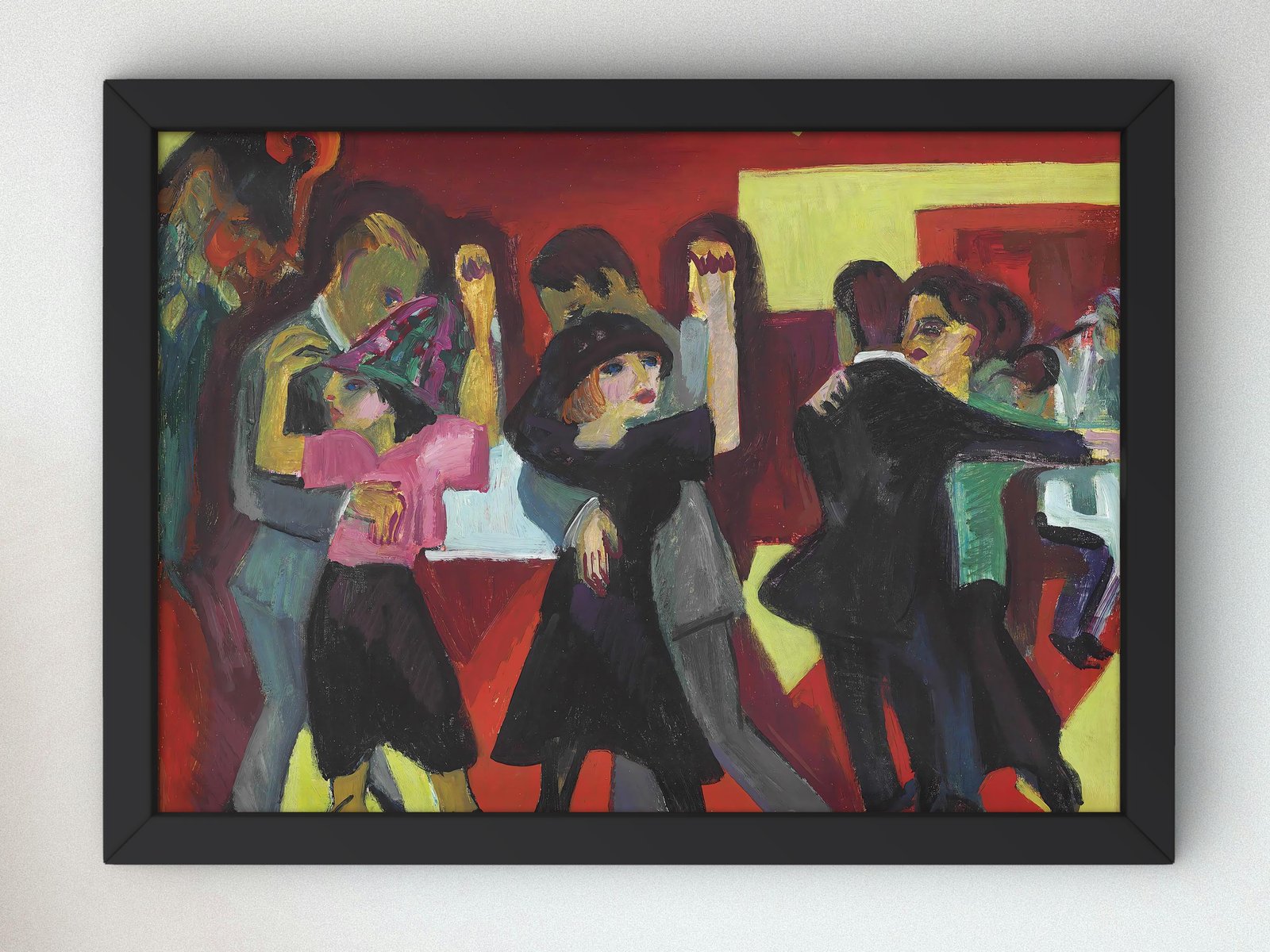 Tangotee by Ernst Ludwig Kirchner, 1927, Expressionism and Fauvism, fine art print