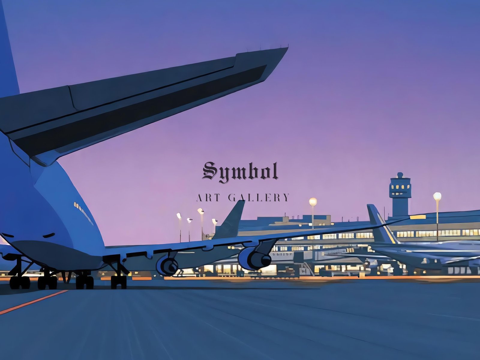 Taxiway by Hiroshi Nagai, 1980, Vintage Ads and Posters, fine art print
