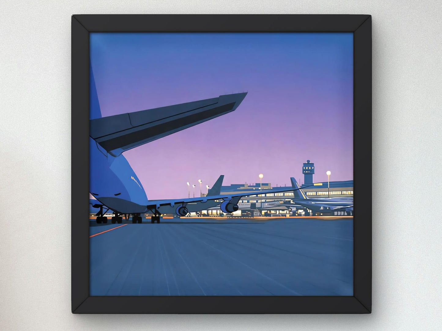 Taxiway by Hiroshi Nagai, 1980, Vintage Ads and Posters, fine art print
