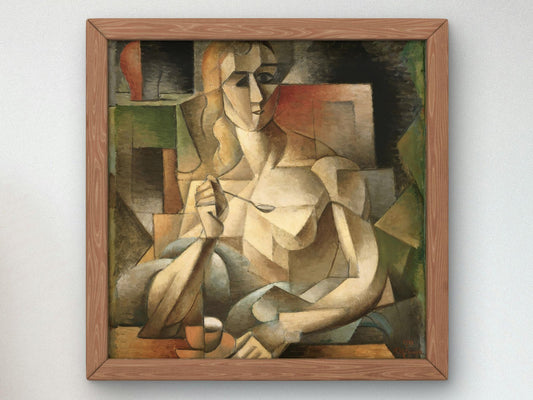 Tea Time by Jean Metzinger, 1911, Cubism and Abstract Art, fine art print
