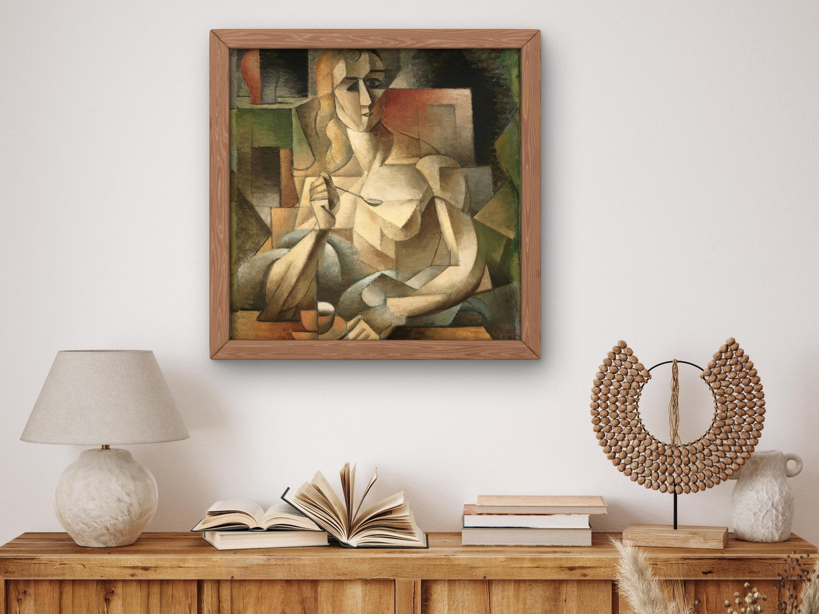 Tea Time by Jean Metzinger, 1911, Cubism and Abstract Art, fine art print