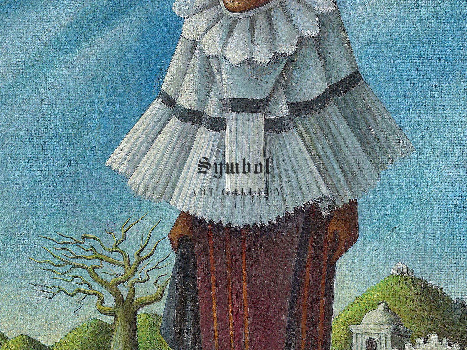 Tehuantepec Woman by Miguel Covarrubias, 1945, Art Deco and American Modernism, fine art print
