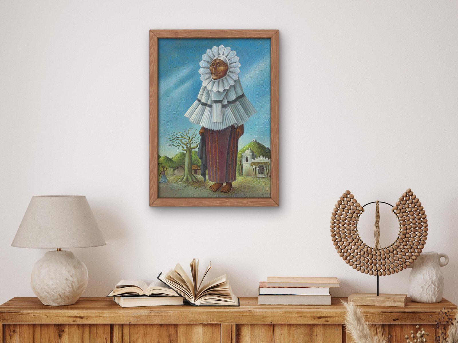 Tehuantepec Woman by Miguel Covarrubias, 1945, Art Deco and American Modernism, fine art print