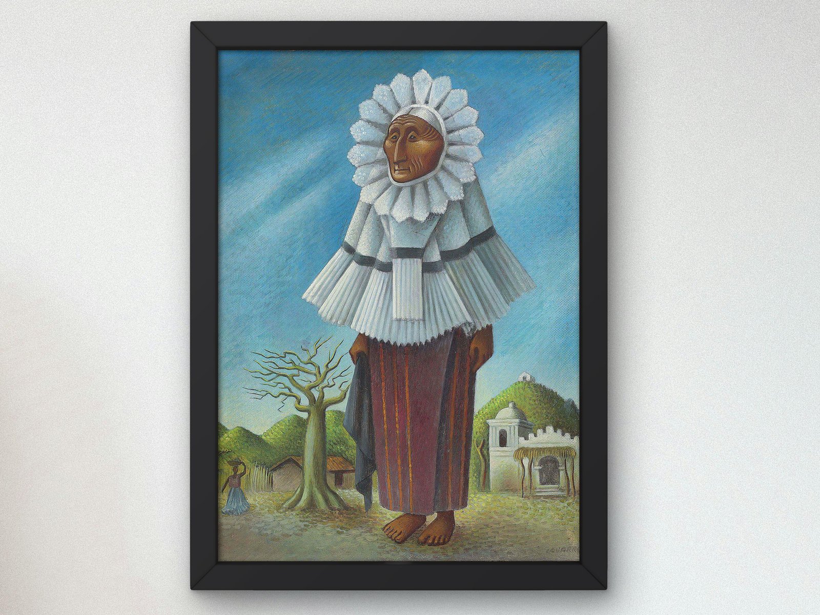 Tehuantepec Woman by Miguel Covarrubias, 1945, Art Deco and American Modernism, fine art print