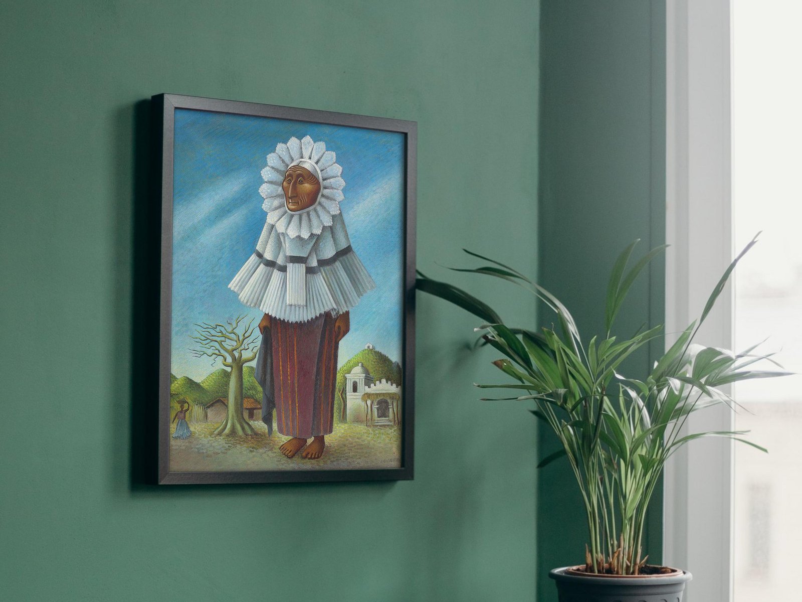 Tehuantepec Woman by Miguel Covarrubias, 1945, Art Deco and American Modernism, fine art print
