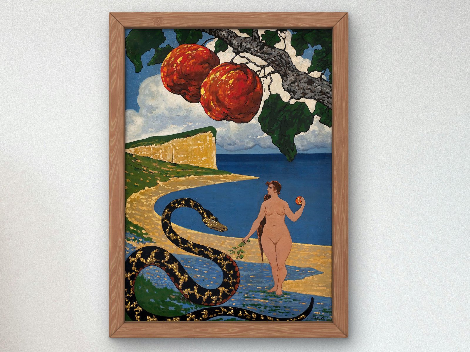 Temptations by Marian Wawrzeniecki, 1923, Art Deco and American Modernism, fine art print