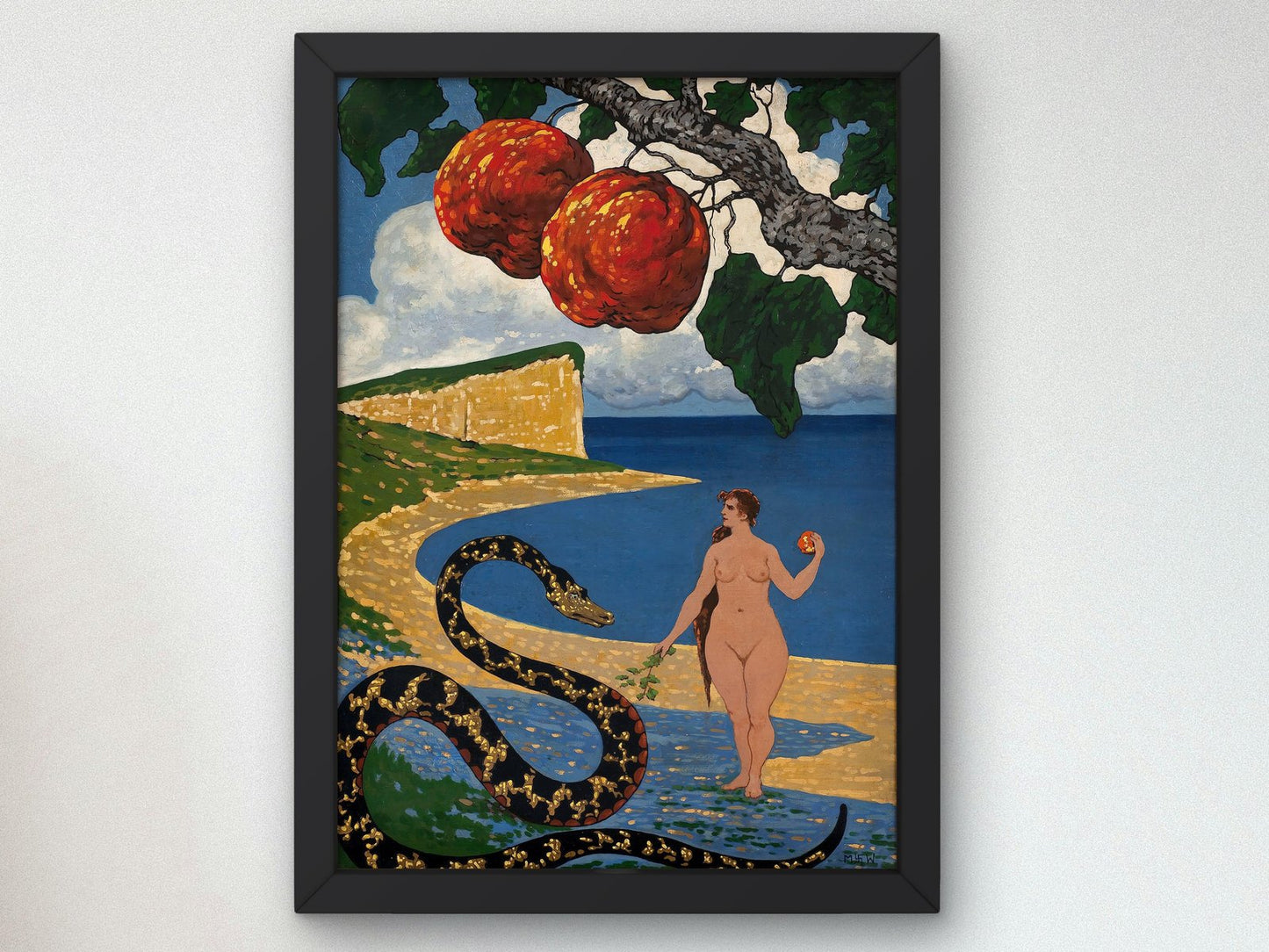 Temptations by Marian Wawrzeniecki, 1923, Art Deco and American Modernism, fine art print