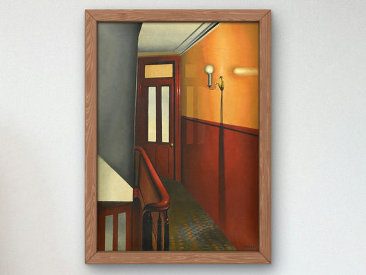 Tenement Hallway by Charles Goeller, 1941, Art Deco and American Modernism, fine art print