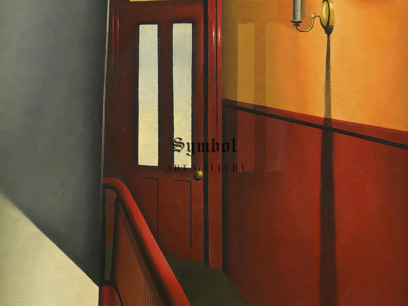 Tenement Hallway by Charles Goeller, 1941, Art Deco and American Modernism, fine art print