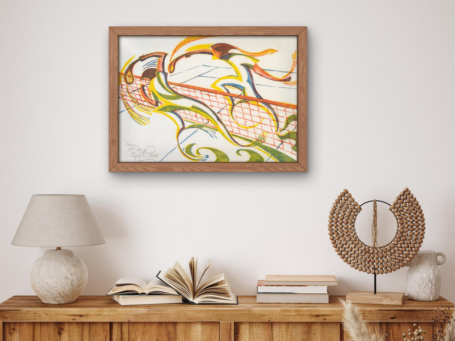 Tennis by Cyril Power, 1933, Art Deco and American Modernism, fine art print