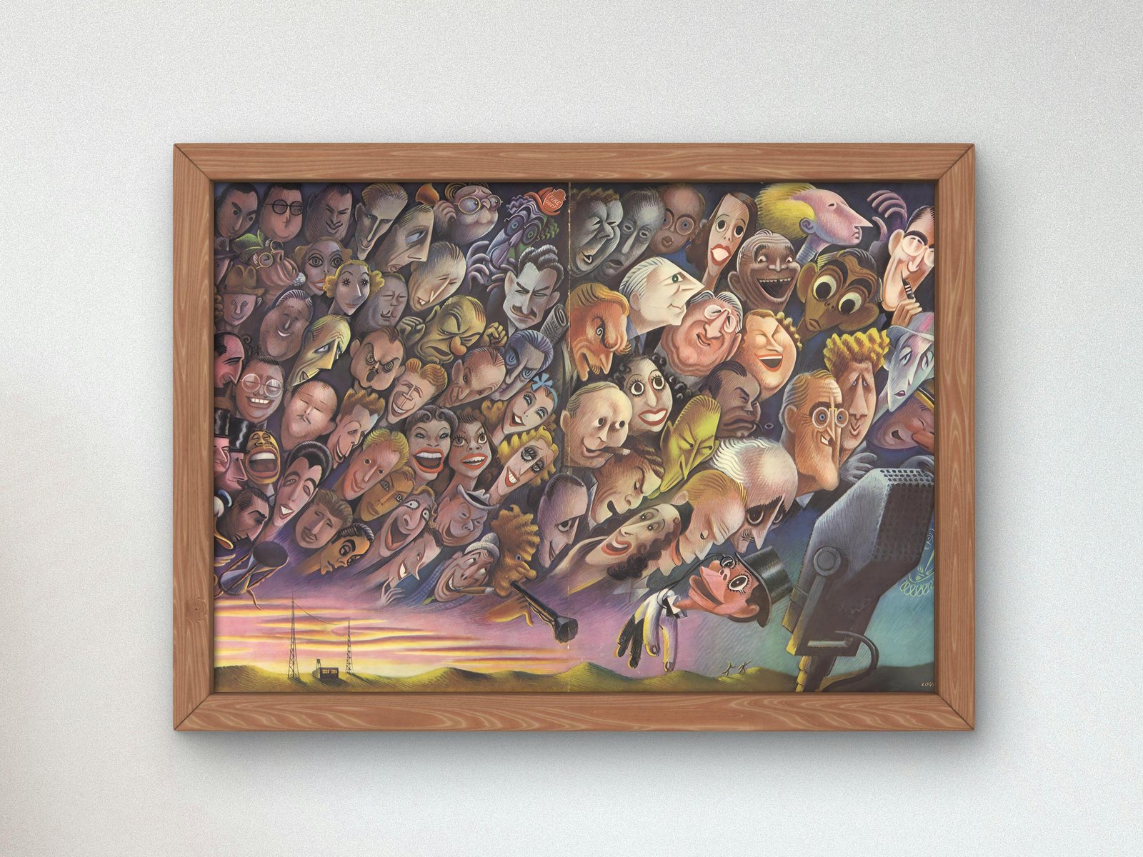 That Evening Sun Goes Down by Miguel Covarrubias, 1938, Art Deco and American Modernism, fine art print
