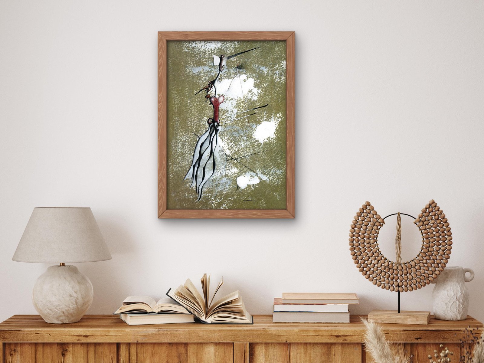 The Angel of Earth and Home by Yves Tanguy, 1943, Surrealism and Modern Art, fine art print