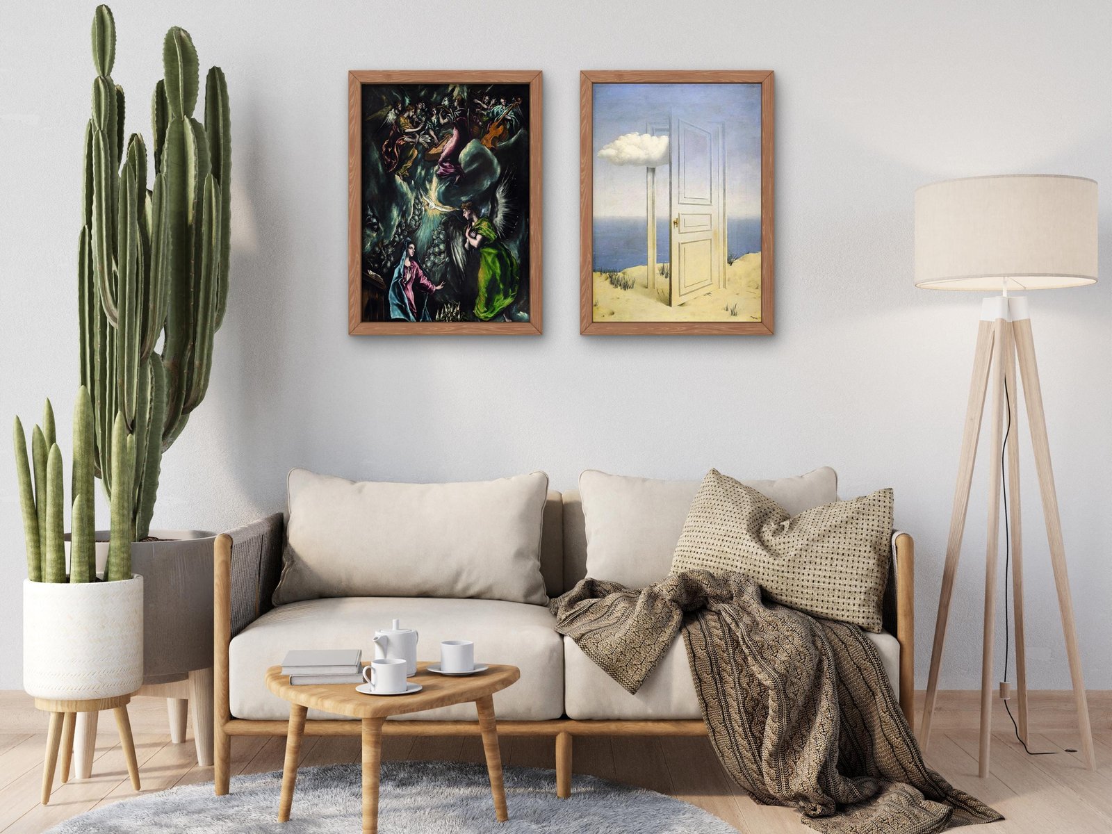 The Annunciation by El Greco, 1596, Baroque and Chiaroscuro, fine art print