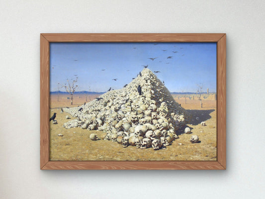 The Apotheosis of War by Vasily Vereshchagin, 1871, Realism and Naturalism, fine art print