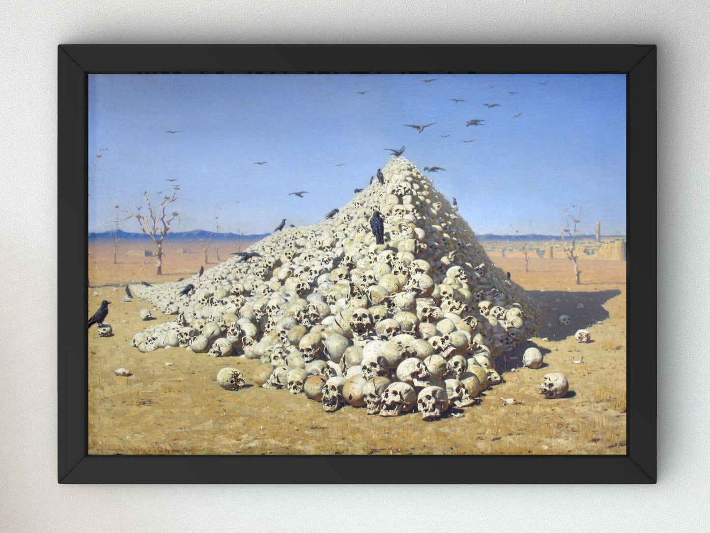 The Apotheosis of War by Vasily Vereshchagin, 1871, Realism and Naturalism, fine art print