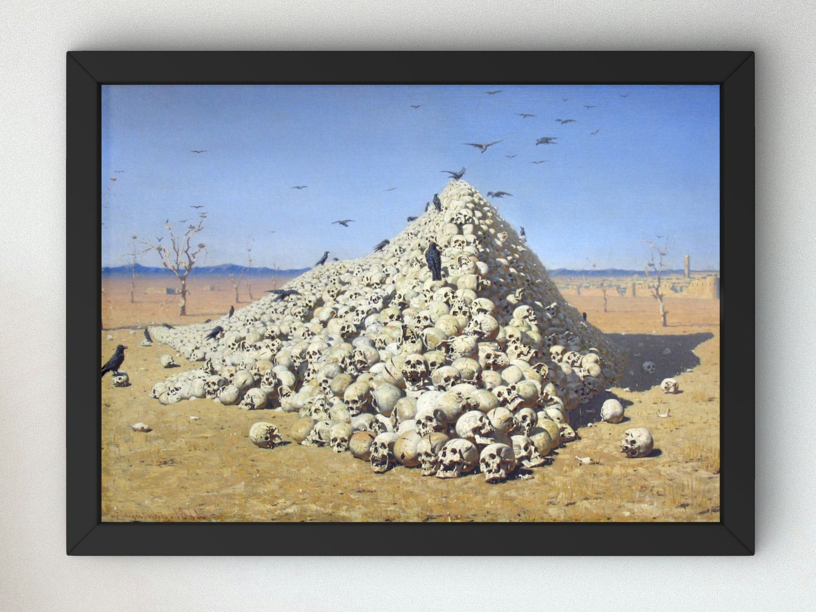 The Apotheosis of War by Vasily Vereshchagin, 1871, Realism and Naturalism, fine art print