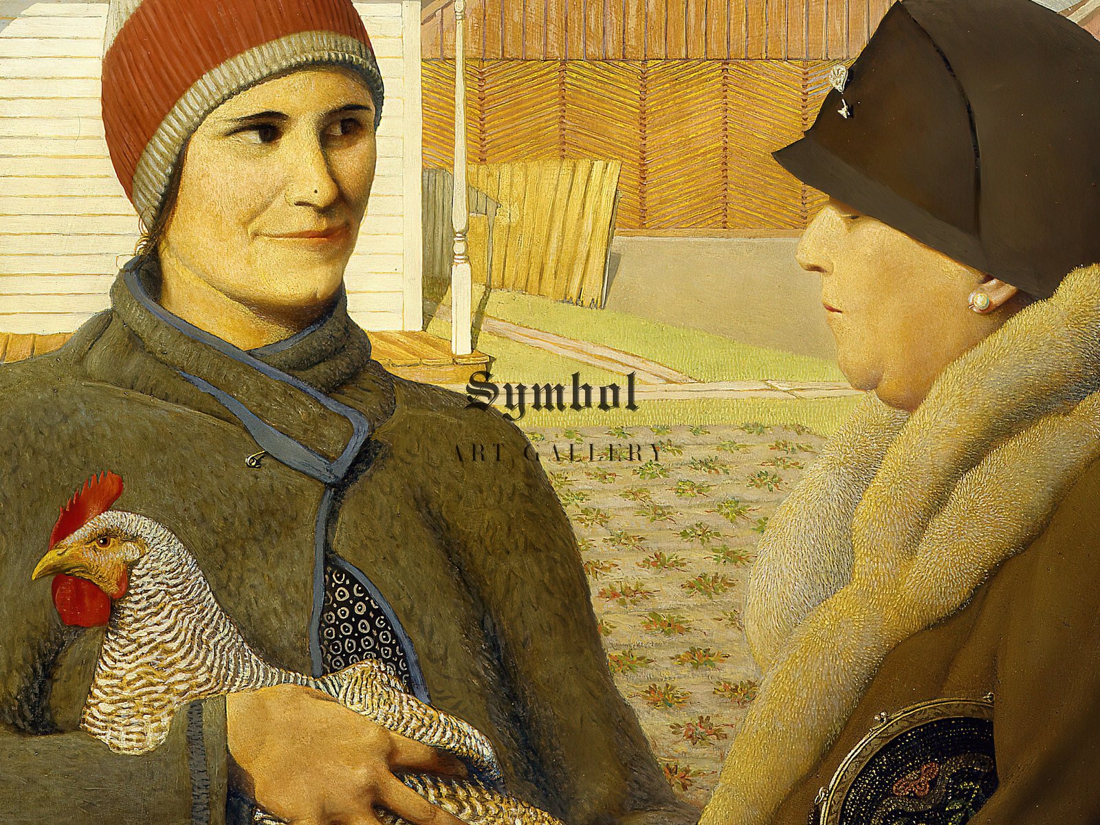 The Appraisal by Grant Wood, 1931, American Regionalism, fine art print