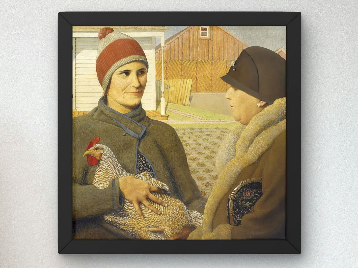 The Appraisal by Grant Wood, 1931, American Regionalism, fine art print