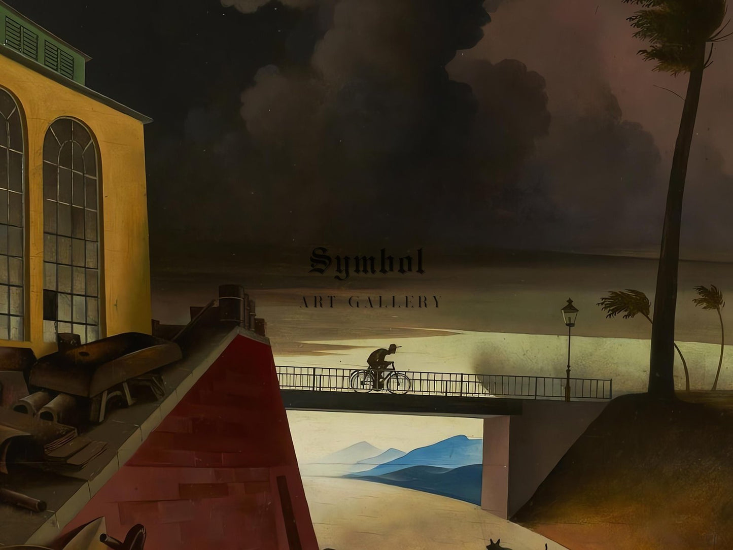 The Approaching Thunderstorm by Franz Sedlacek, 1936, Expressionism, fine art print