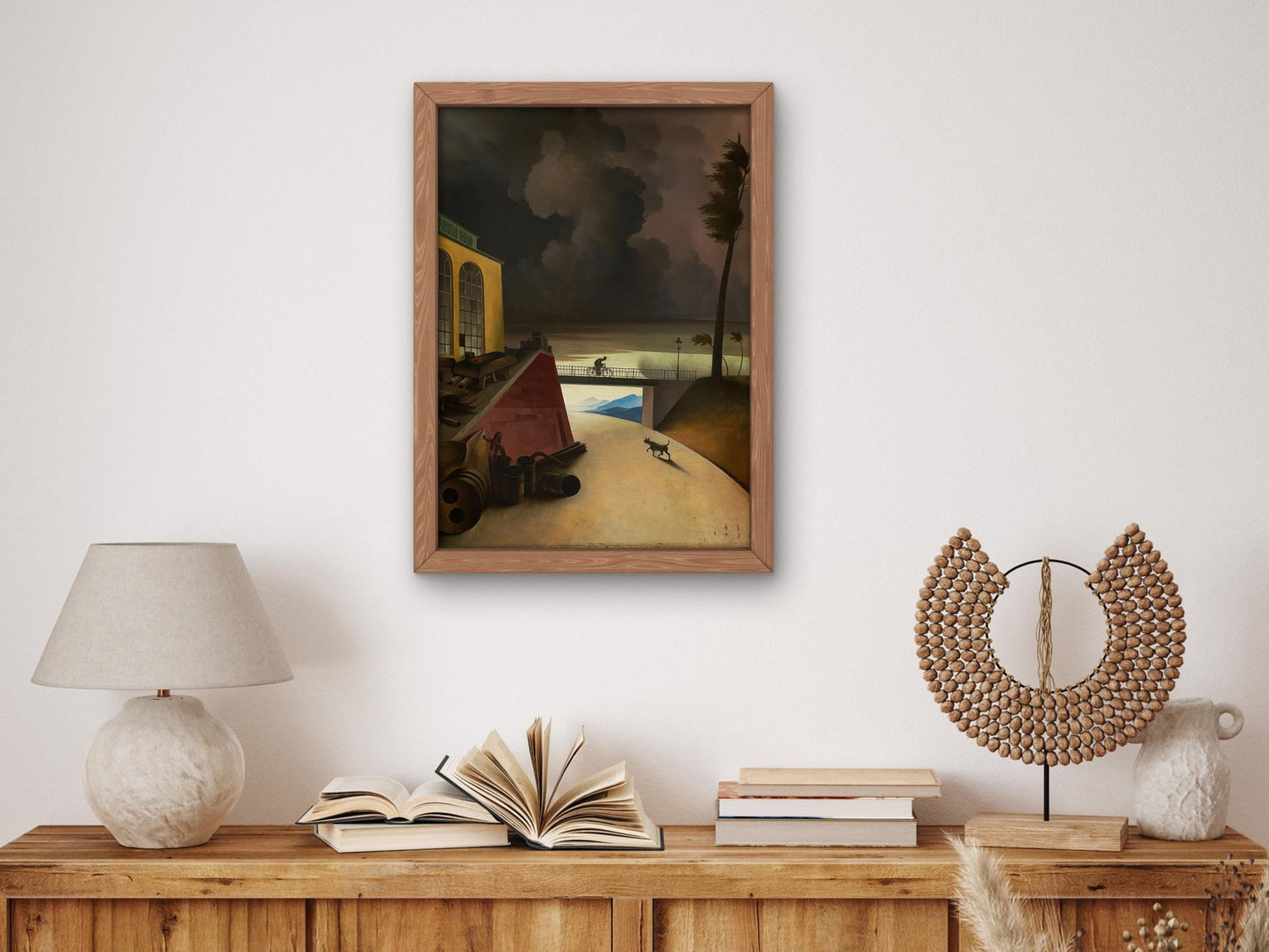The Approaching Thunderstorm by Franz Sedlacek, 1936, Expressionism, fine art print